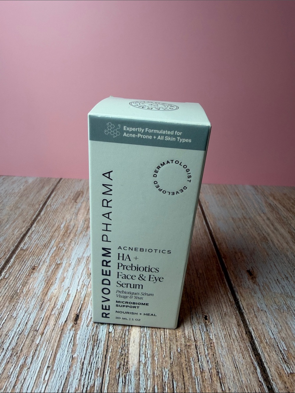 HA + Prebiotics Face & Eye Serum - Cream